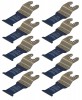 SMART Trade 32mm Bi-Metal Sawblade - 10pk £44.99 Smart Trade 32mm Bi-metal Sawblade - 10pk
Bi-metal Blade For Cutting Wood, Wood With Nails & Non Ferrous Metals. Universal Cutting Up To 42mm Deep.
Bi-metal Blades Are One Of The Most Popula
